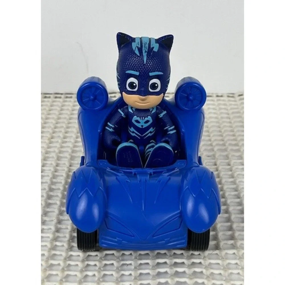 PJ Masks green‎  CATBOY BLUE CAT CAR w/Figure Just Play Toy